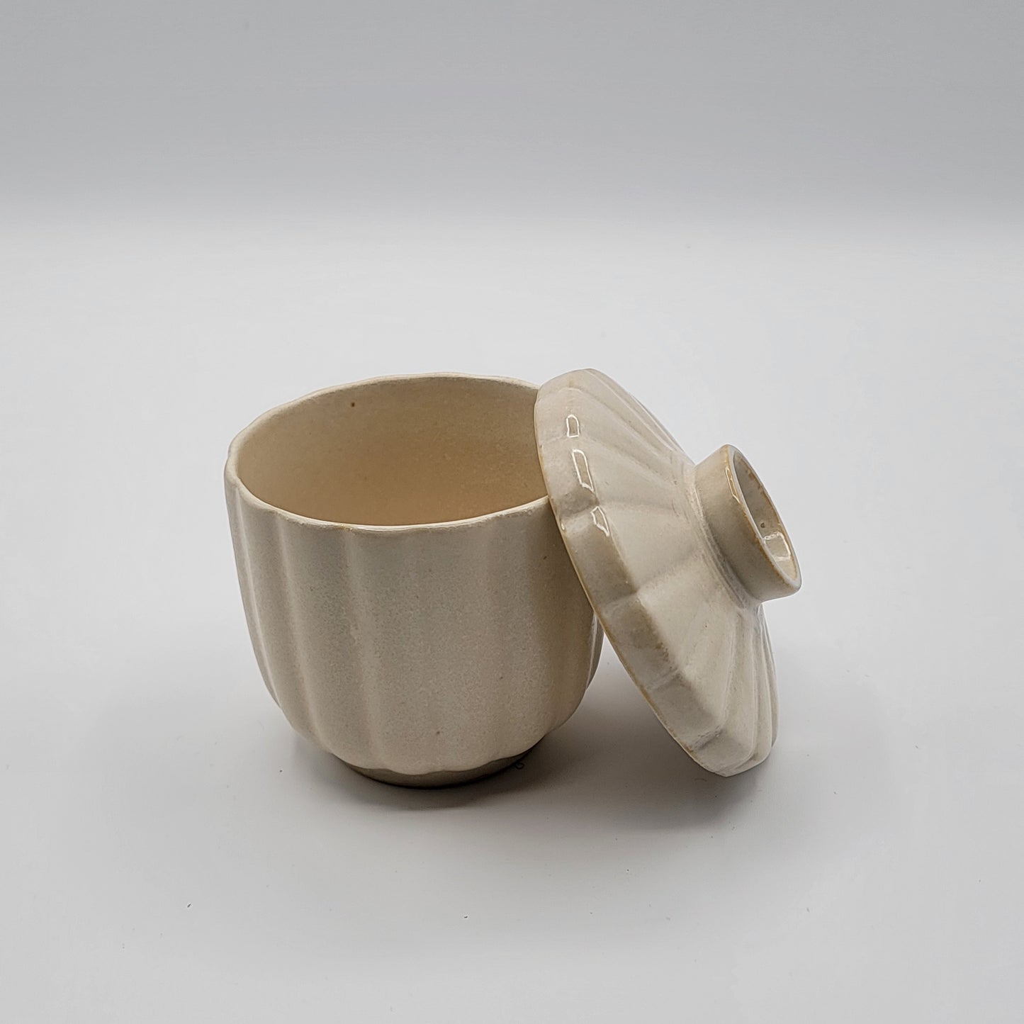 Japanese Chawan mushi Cup, Porcelain Bowl, Pumpkin Cup, NC006