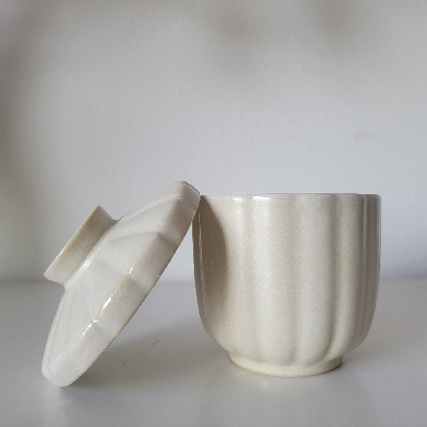 Japanese Chawan mushi Cup, Porcelain Bowl, Pumpkin Cup, NC006