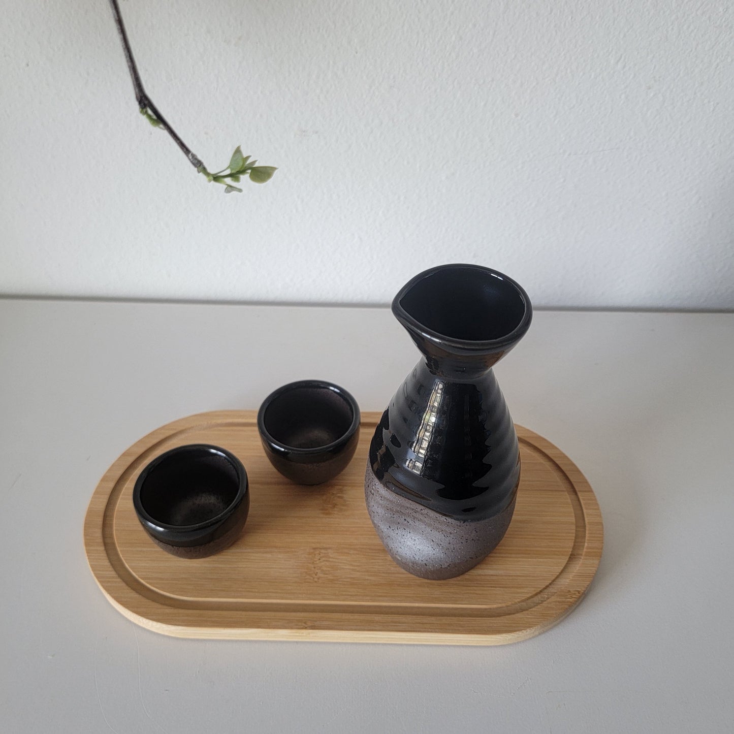 Japanese style ceramic Tokkuri Sake set, Sake Set Japanese, Japanese Sake Bottle And Cup, NC013
