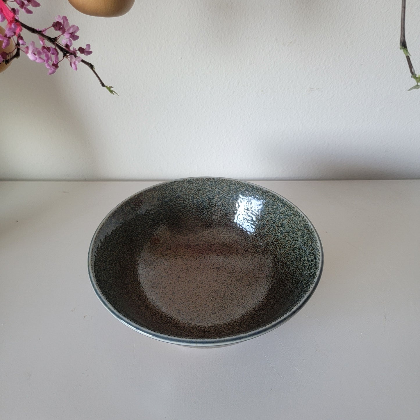 Sunaji Kairagi Porcelain Large Ramen Bowl, Round Bowl, Japanese Bowl, Japanese Tableware, Kitchen Tools, NC008