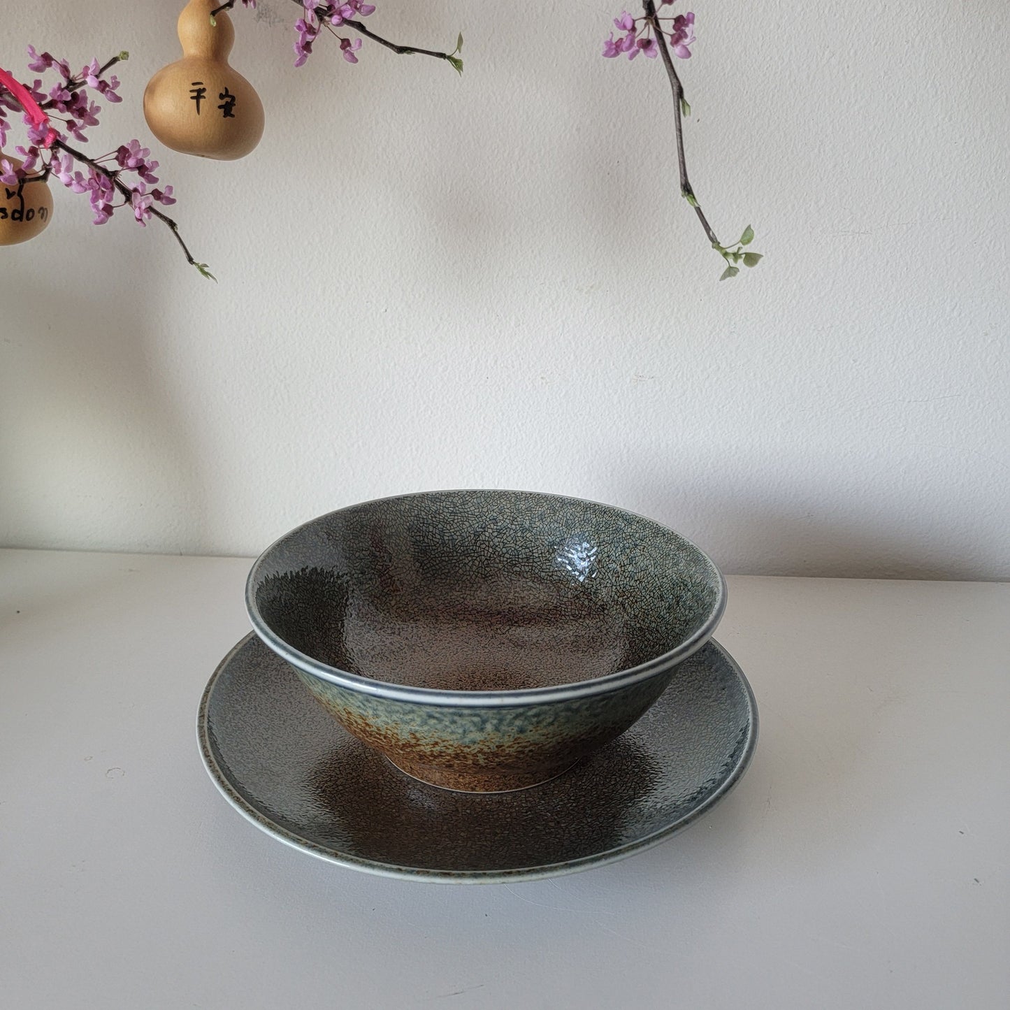 Sunaji Kairagi Porcelain Round Plate, Porcelain Plate, Japanese Plate, Japanese Tableware, Kitchen Tools, NC009