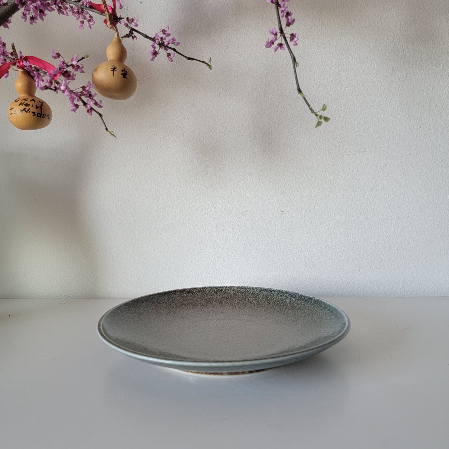 Sunaji Kairagi Porcelain Round Plate, Porcelain Plate, Japanese Plate, Japanese Tableware, Kitchen Tools