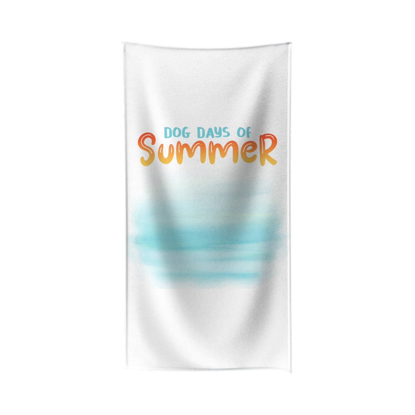 Women’s Summer Beach Towel - with your Dog(s), OP002