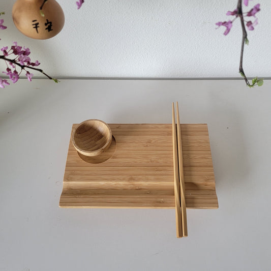 Bamboo Sushi Dining Set,  Sushi Gift Set