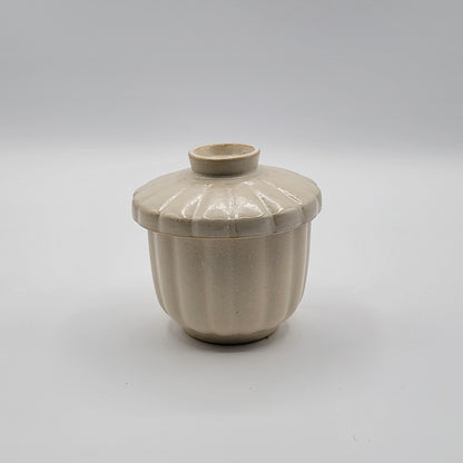 Japanese Chawan mushi Cup, Porcelain Bowl, Pumpkin Cup, NC006