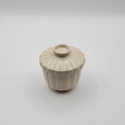 Japanese Chawan mushi Cup, Porcelain Bowl, Pumpkin Cup, NC006