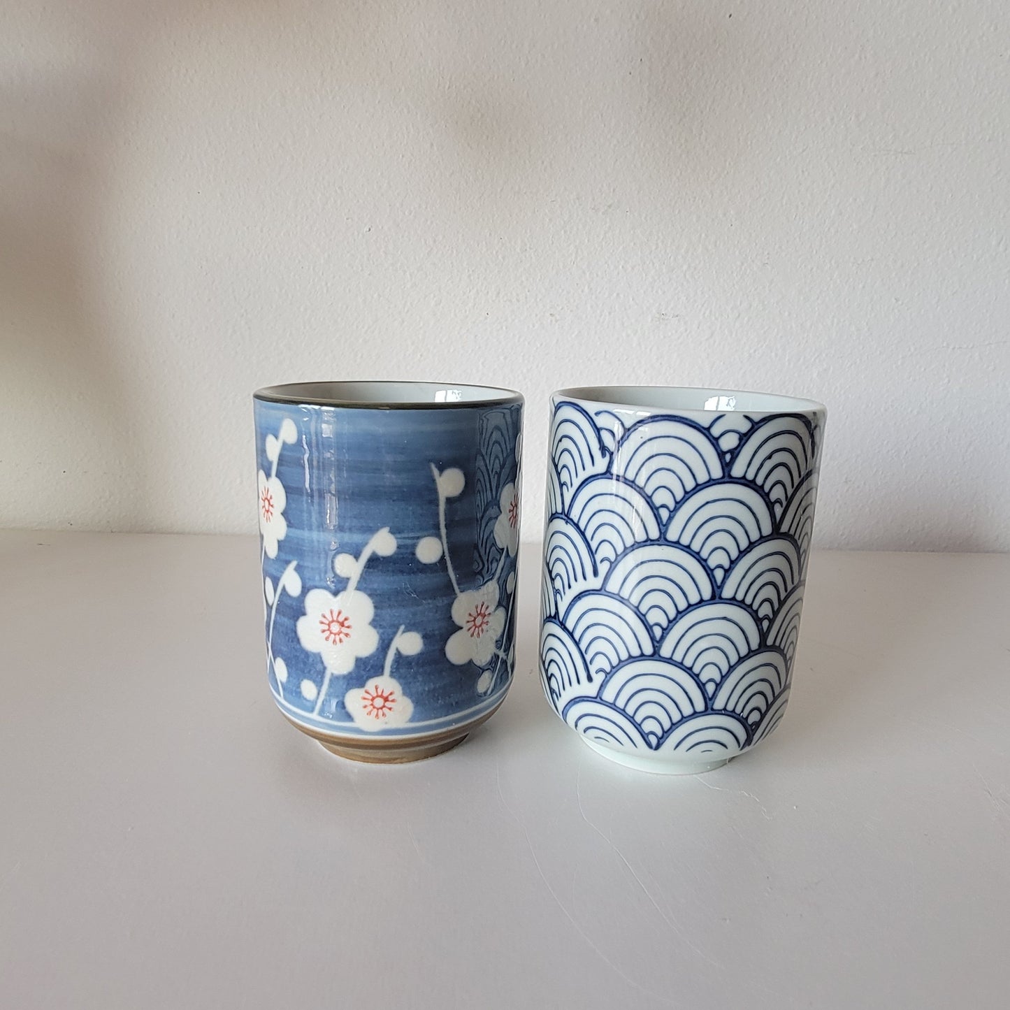 Set of 4 Handcrafted Ceramic Tea Cups, Coffee Cup, Chinese Style Tea Mug, Tea Gifts Set, NC002