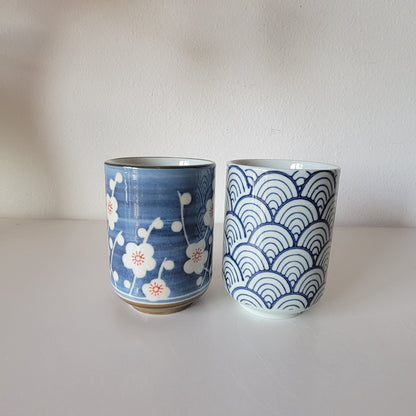 Set of 4 Handcrafted Ceramic Tea Cups, Coffee Cup, Chinese Style Tea Mug, Tea Gifts Set, NC002