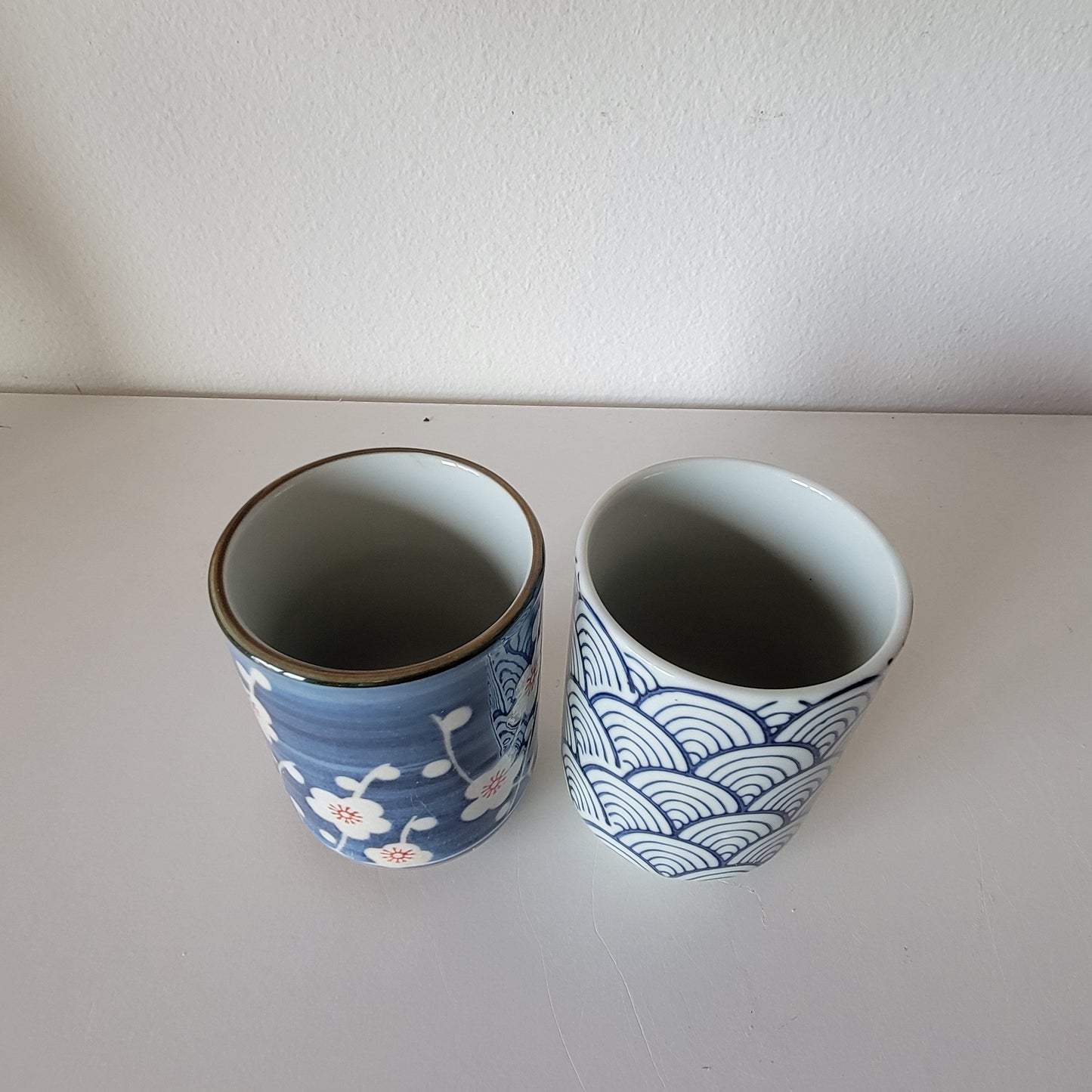 Set of 4 Handcrafted Ceramic Tea Cups, Coffee Cup, Chinese Style Tea Mug, Tea Gifts Set, NC002