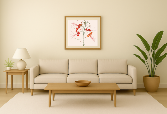 Fine Print Art - Floribus Collection by Mónika Herrán