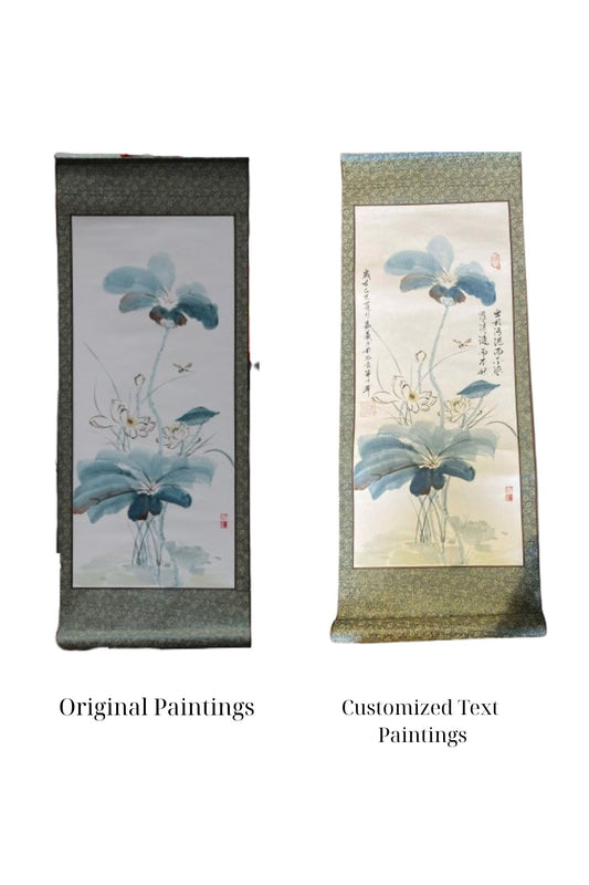 Ink Wash Painting - by Nguyen Gia Hy, Wall Paintings, Flower Painting, Traditional Painting, OA001
