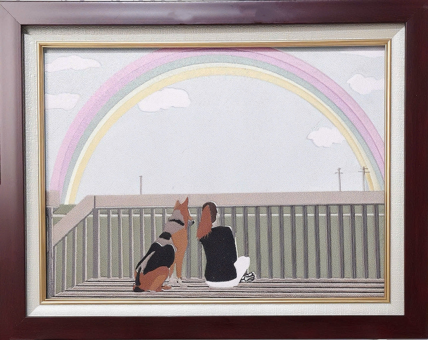 Embroidery Art - From your own photo, Custom Embroidery, Portrait Embroidery,  Landscape Embroidery, EM004 (Copy)